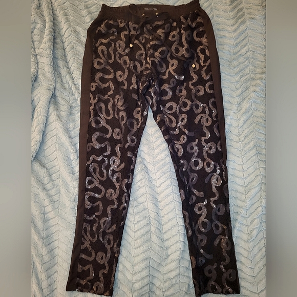 Endless Rose Pants - Lace and sequin dressy jogger size small